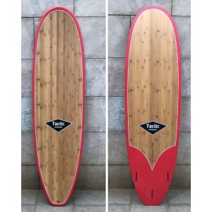 Tabla Surf Tactic Epoxy Bamboo EVO 7’0 Roja